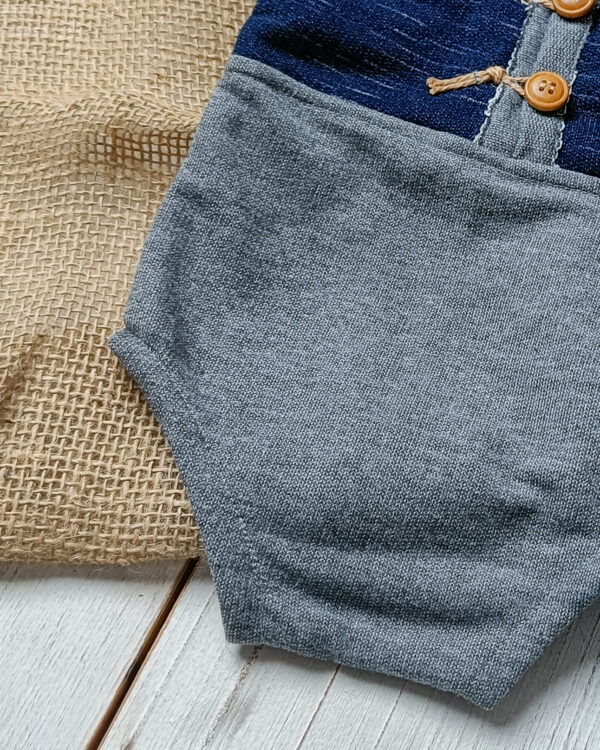 Body Jeans Boy - 3 a 6 meses - Imagem 4