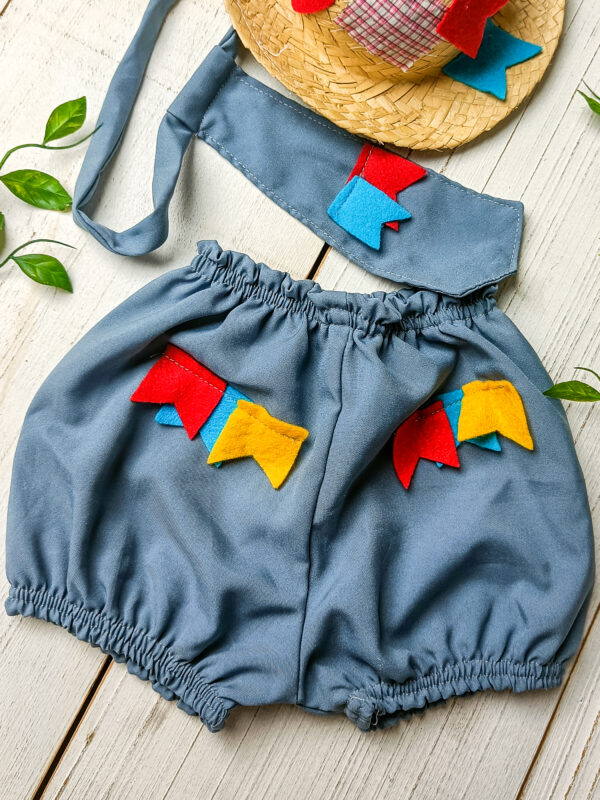 Conjunto Caipira Boy - 1 a 3 meses - Imagem 2